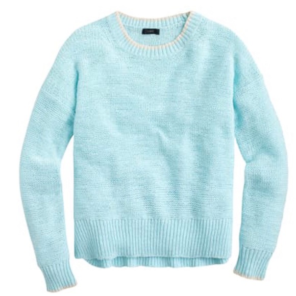 J Crew Tipped Beach Sweater 